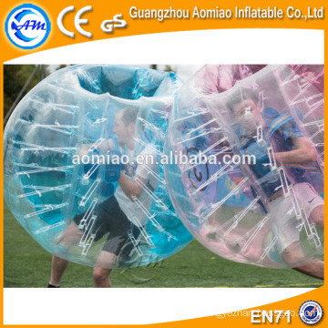 Giant 1.6/1.8m knocker ball inflatable human sized soccer bubble ball for adult